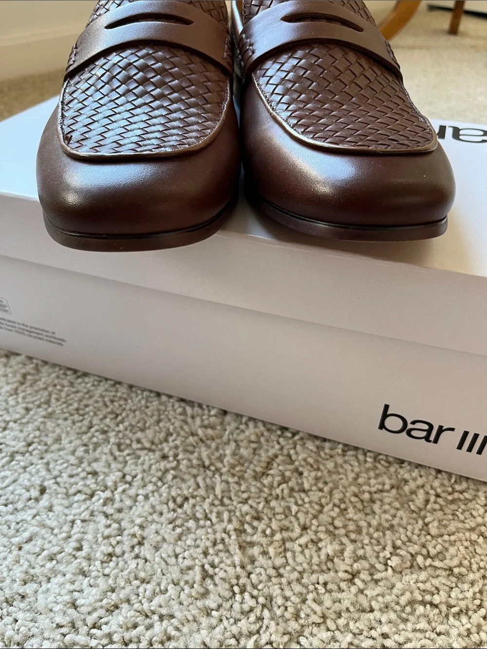 Bar III Beaul Brown Loafers